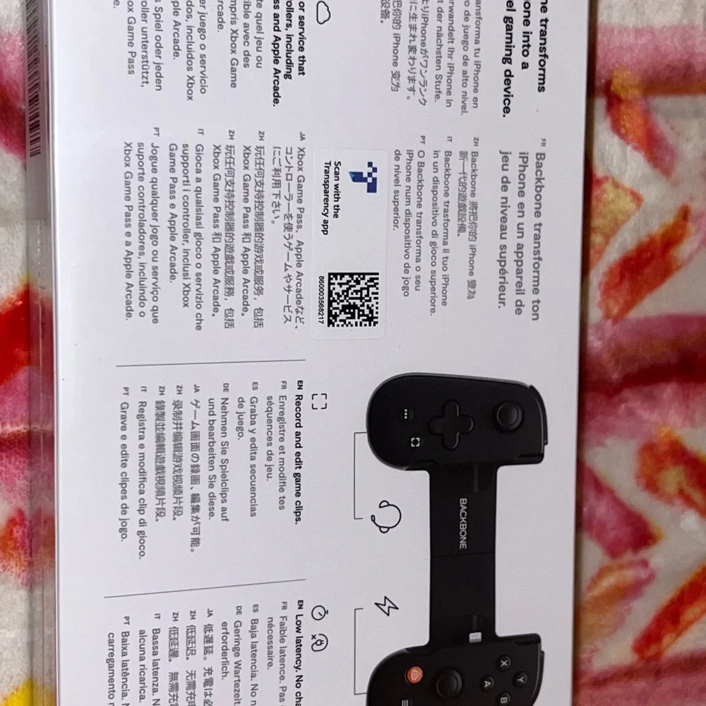 Backbone Black Mobile Gaming Controller